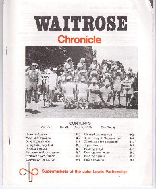 Waitrose at the Rag Regatta 1969 | Waitrose Chronicle