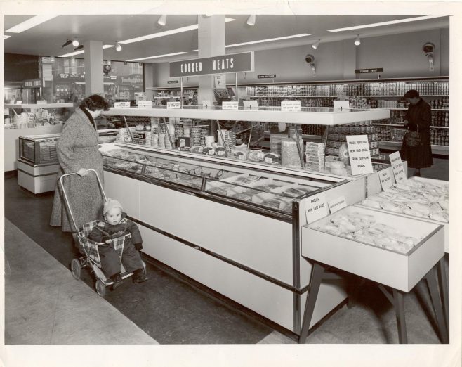 Epsom back to back refrigeration unit 1955 | John Lewis Partnership archives