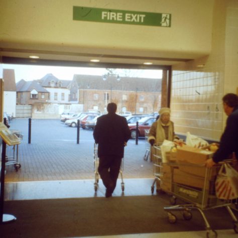 Godalming 'air doors' 1994 | John Lewis Partnership archive collection