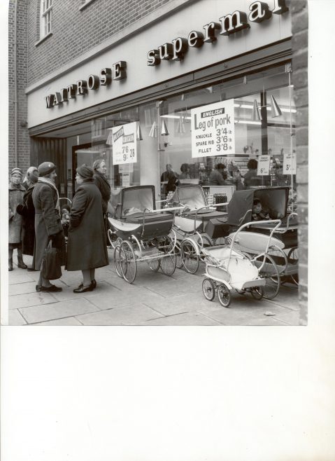 Henley opening day 1965 - prams galore | John Lewis Partnership archives