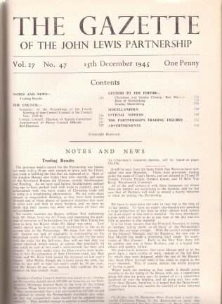 Waitrose Temple Fortune opening notice 1945 Waitrose Temple Fortune opening notice 1945 | The Gazette