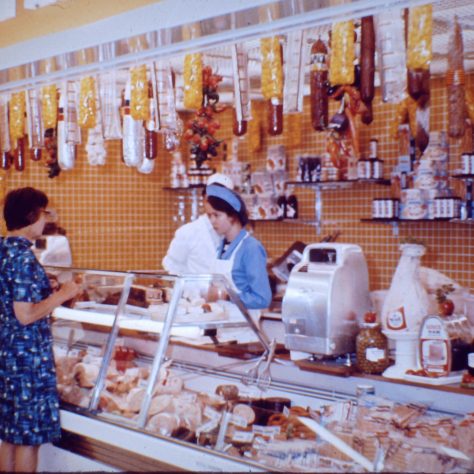 Waitrose Wokingham delicatessen counter c1970 | John Lewis Partnership archive collection