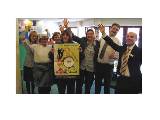Lesley Johnson, who celebrates her 25th year as a partner, leads celebrations at Woodley Lesley Johnson, who celebrates her 25th year as a partner, leads celebrations at Woodley