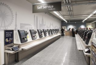 The 19 self checkouts at Bressenden Place | Ashley Bingham